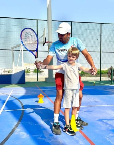 Private Tennis Lesson from Best Tennis Academy in Dubai