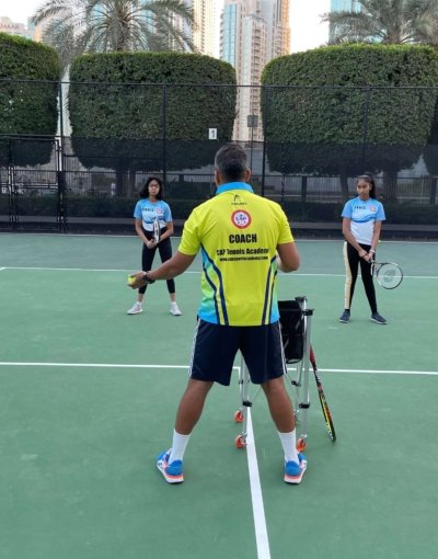 Semi Private Lesson of Tennis from best Tennis training in Dubai