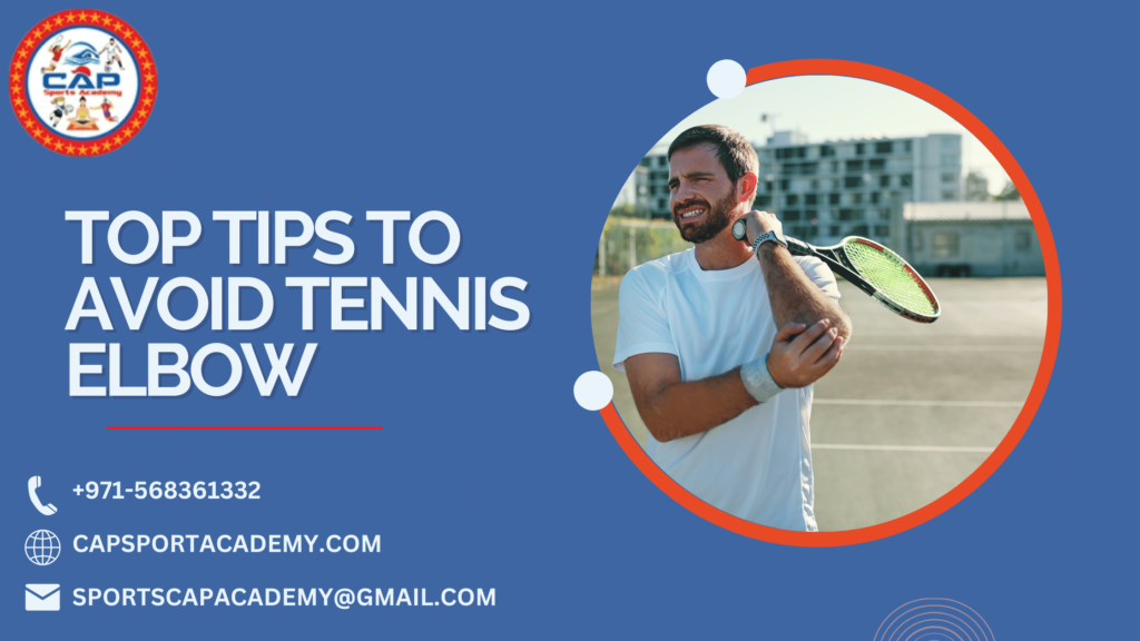 Top Tips to Avoid Tennis Elbow